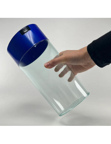 Vákuová kanva Tightvac 680g - transparentná + modrá