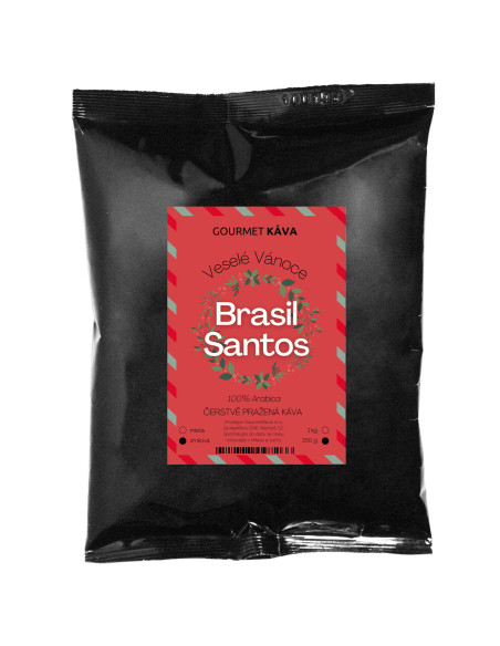 Brazil Santos, kava arabica v zrnih