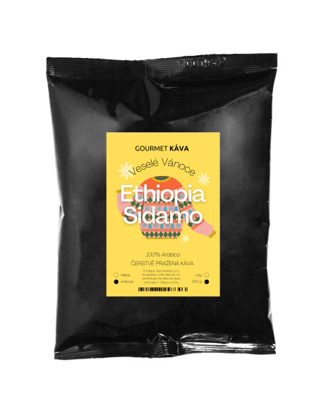 Etiopija Sidamo, arabica zrna kave