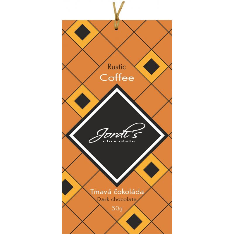 Čokoláda Jordis Rustic Coffee 50g