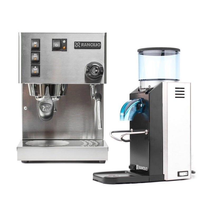 Coffee maker + Rancilio mill + 1 kg of Brasil Santos coffee
